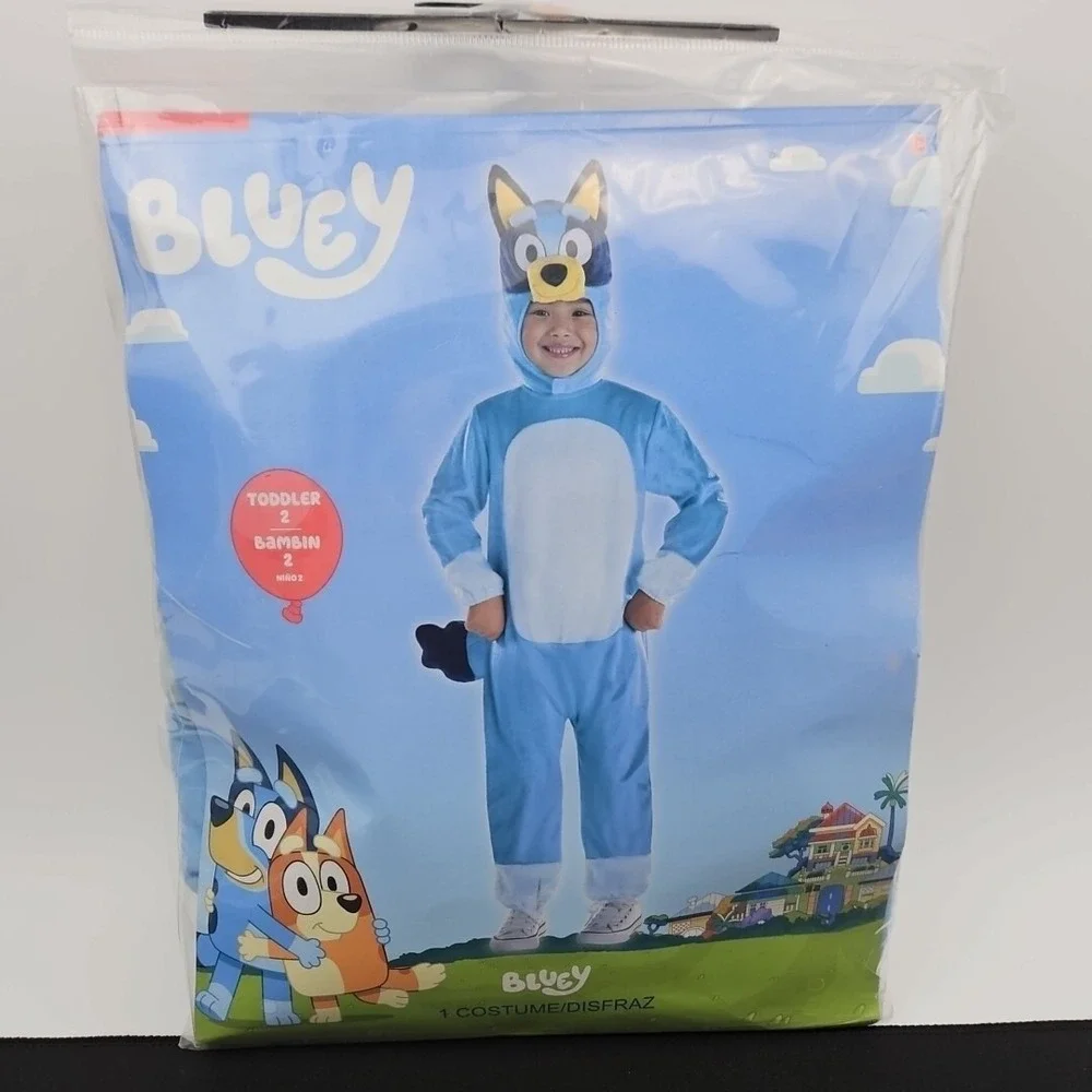 Bluey Toddler Halloween Costume Jumpsuit 2T New
